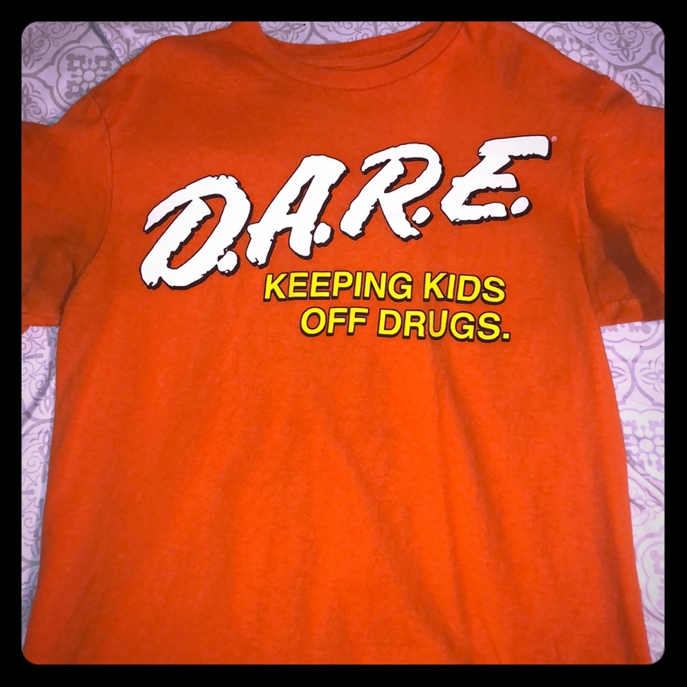 D.A.R.E keeping kids off drugs shirt